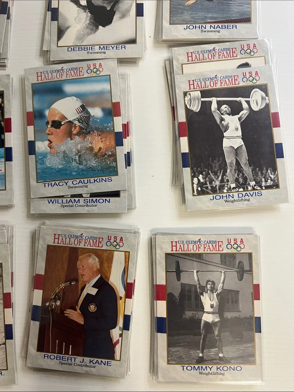 Vintage 90s US Olympics Hall of Fame Trading Cards - 20 Per Lot
